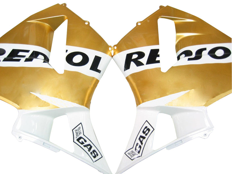 Fairings 2003-2004 Honda CBR 600 RR White & Gold Repsol Racing Generic