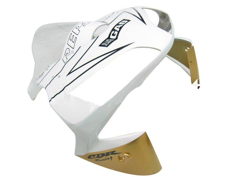 Carenagens 2003-2004 Honda CBR 600 RR Branco e Dourado Repsol Genérico