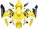 Fairings 2003-2004 Honda CBR 600 RR Yellow & Black Flame Racing Generisk