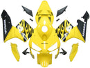 Owiewki 2003-2004 Honda CBR 600 RR Żółto-czarny płomień Generic