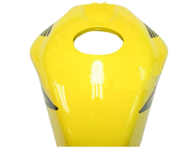 Carenados 2003-2004 Honda CBR 600 RR Amarillo y Negro Llama Genérico