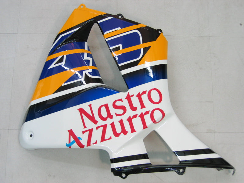 Fairings 2003-2004 Honda CBR 600 RR gul og blå nr. 46 N. Azzurro Generic