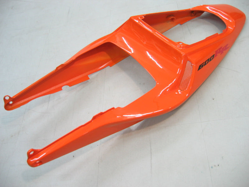 Carenados 2003-2004 Honda CBR 600 RR Naranja y Negro Llama Genérico