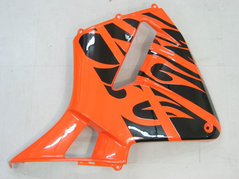 Carenados 2003-2004 Honda CBR 600 RR Naranja y Negro Llama Genérico