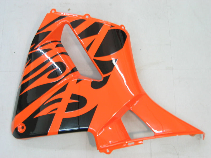 Carenados 2003-2004 Honda CBR 600 RR Naranja y Negro Llama Genérico