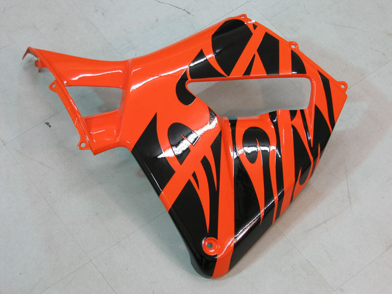 Carenagens 2005-2006 Honda CBR 600 RR Laranja e Preto Tribal Honda Genérico