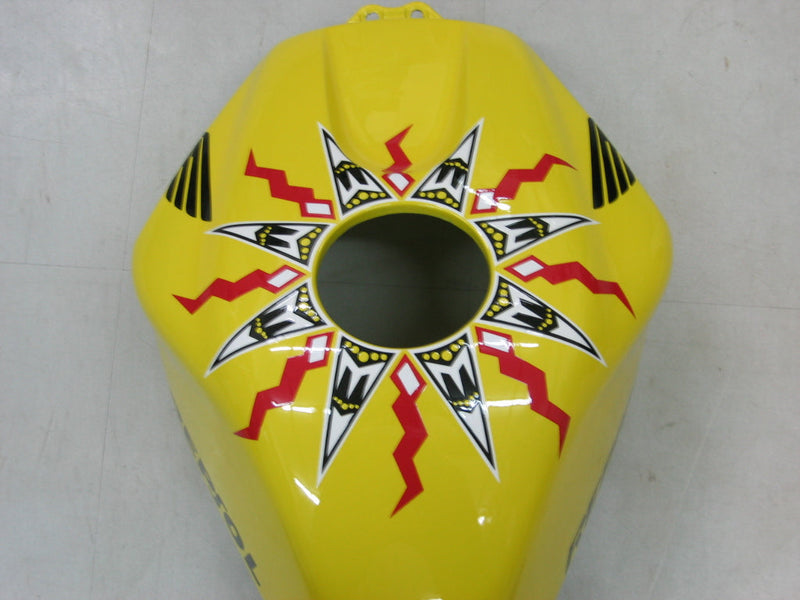 Carenagens 2005-2006 Honda CBR 600 RR Amarelo Preto Valentino Rossi Genérico