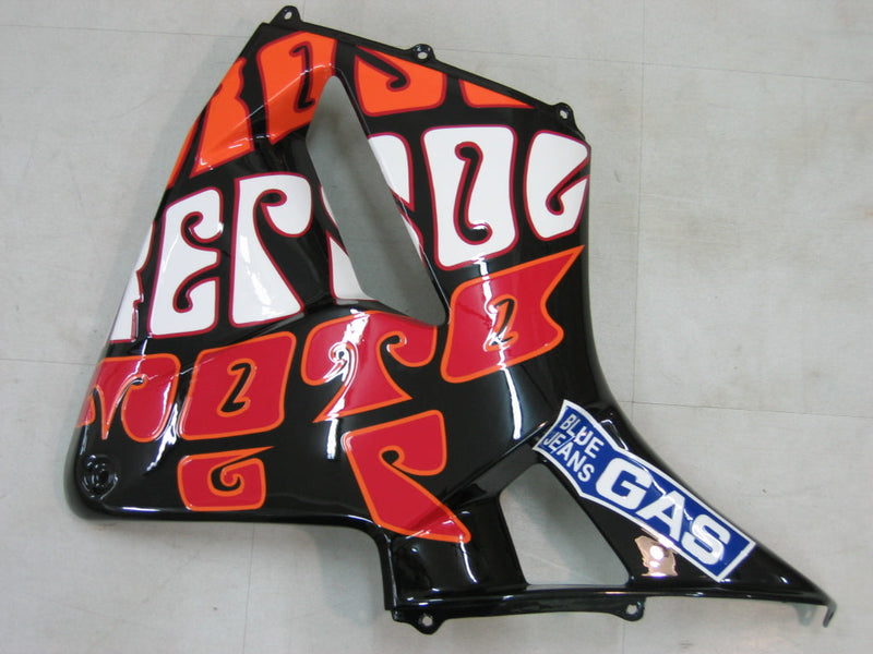 Verkleidungen 2005-2006 Honda CBR 600 RR Gelb Schwarz Valentino Rossi Racing Generic