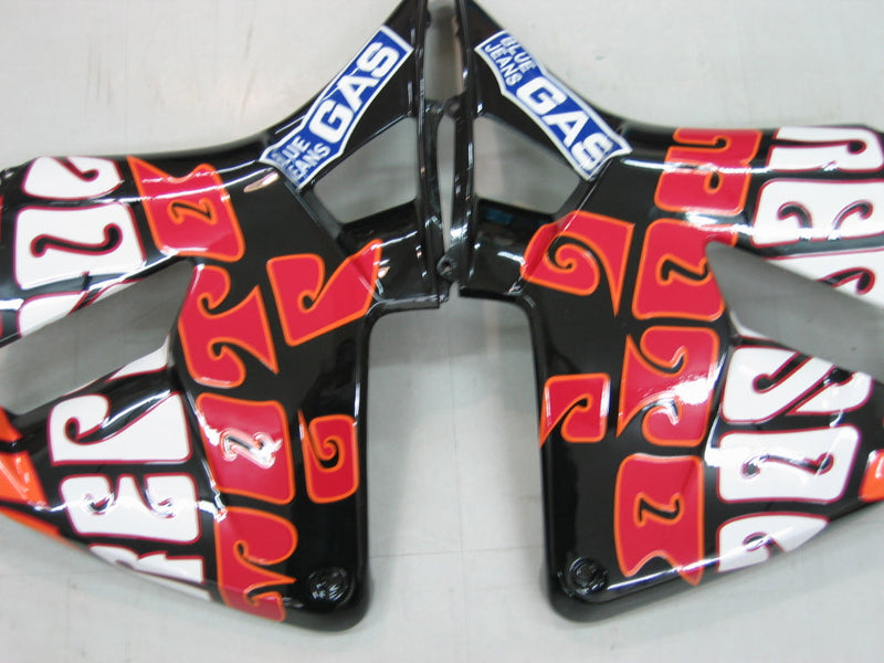 Fairings 2005-2006 Honda CBR 600 RR Gul Svart Valentino Rossi Racing Generisk