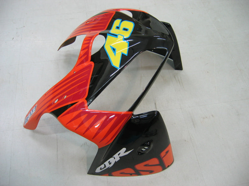 Verkleidungen 2005-2006 Honda CBR 600 RR Gelb Schwarz Valentino Rossi Racing Generic