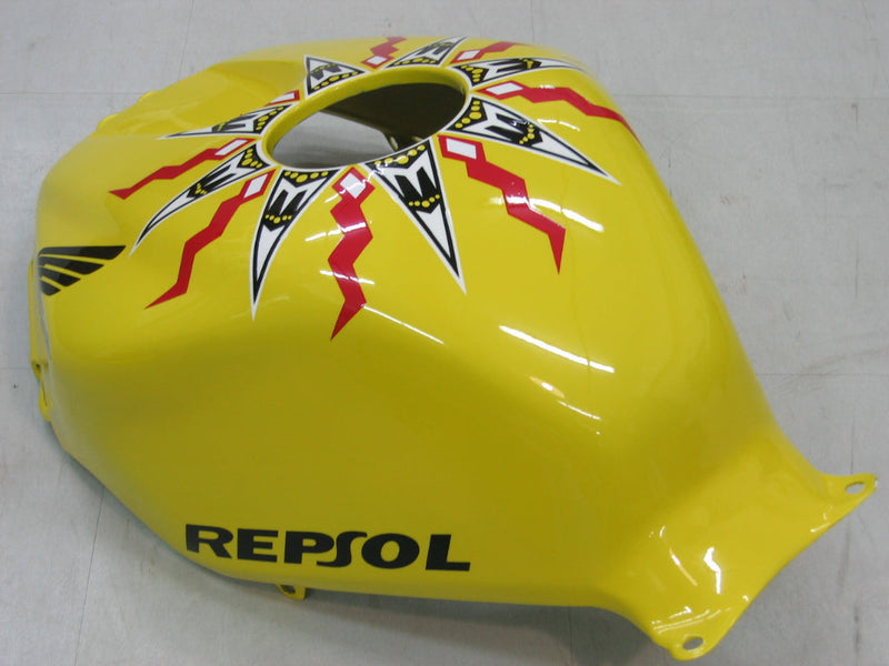 Carenagens 2005-2006 Honda CBR 600 RR Amarelo Preto Valentino Rossi Genérico