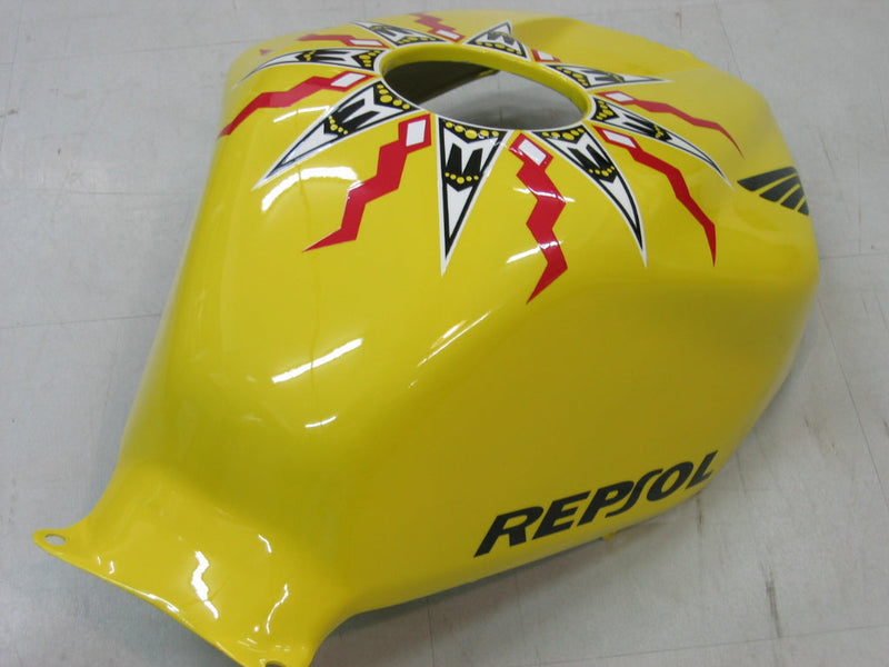 Carenagens 2005-2006 Honda CBR 600 RR Amarelo Preto Valentino Rossi Genérico