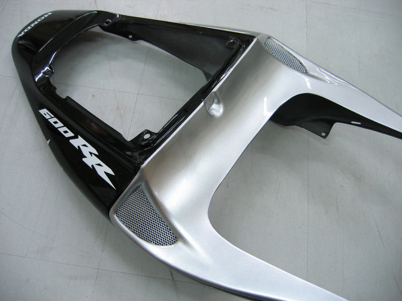 Fairings 2005-2006 Honda CBR 600 RR Black & Silver SevenStars Generic