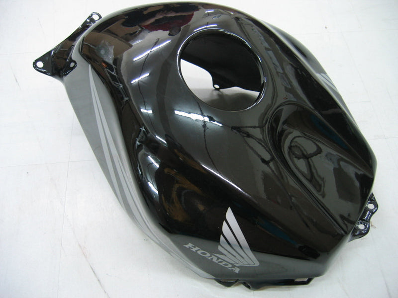 Carenados Honda CBR 600 RR 2005-2006 negro y plateado Tribal Tatoo genérico