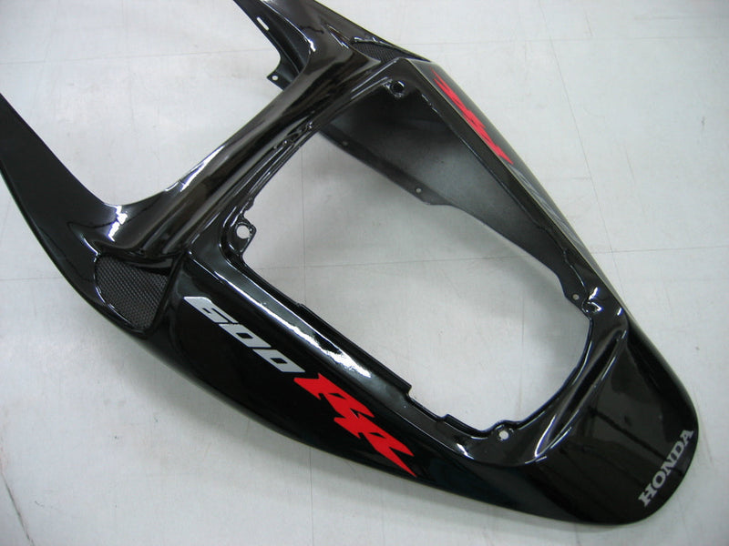 Carenados Honda CBR 600 RR 2005-2006 negro y plateado Tribal Tatoo genérico