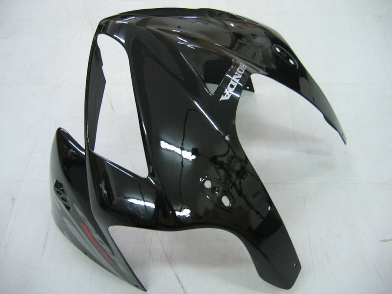 Carenados Honda CBR 600 RR 2005-2006 negro y plateado Tribal Tatoo genérico