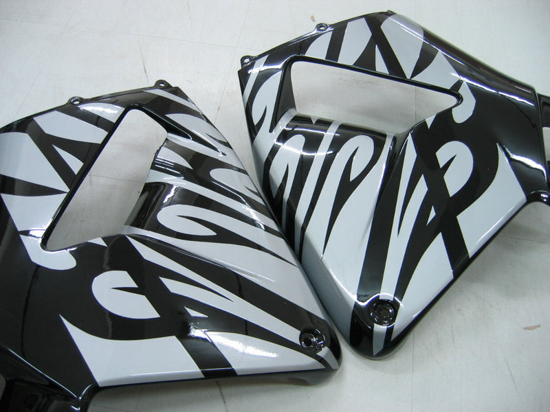 Fairings 2005-2006 Honda CBR 600 RR Black & Silver Tribal Tatoo Racing Generisk