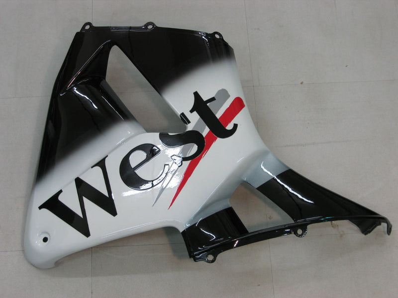 Fairings 2005-2006 Honda CBR 600 RR Black West Racing Generic