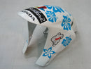 Fairings 2005-2006 Honda CBR 600 RR Multi-Color Azzurro Floral Racing Generisk