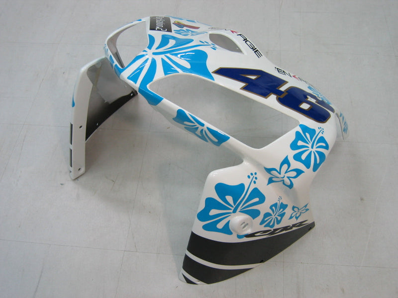 Fairings 2005-2006 Honda CBR 600 RR Multi-Color Azzurro Floral Racing Generic