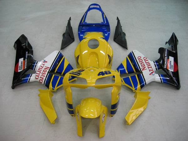 Carenagens 2005-2006 Honda CBR 600 RR Amarelo #46 Azzurro Racing Generic