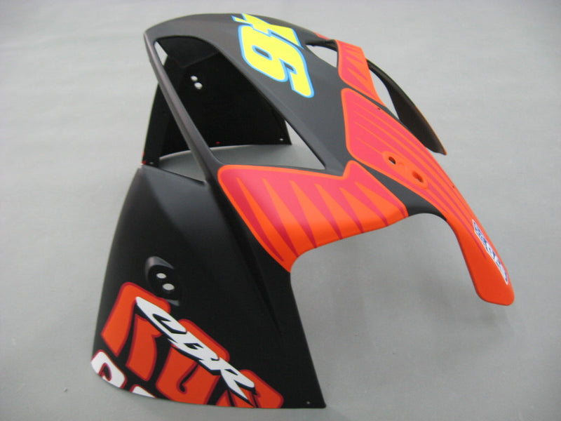 Fairings 2005-2006 Honda CBR 600 RR Svart Matt Valentino Rossi Racing Generisk