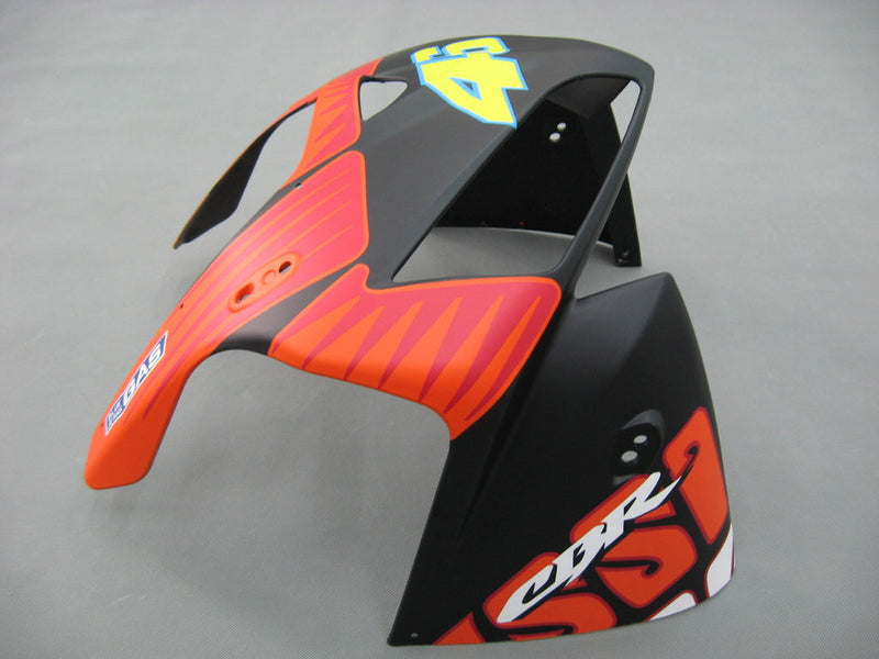 Owiewki 2005-2006 Honda CBR 600 RR Czarny Mat Valentino Rossi Racing Generic