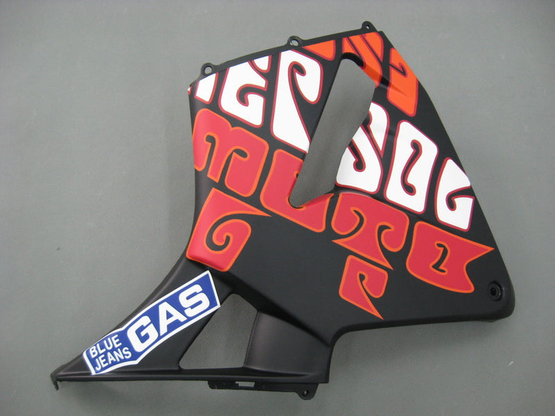 Fairings 2005-2006 Honda CBR 600 RR Svart Matt Valentino Rossi Racing Generisk