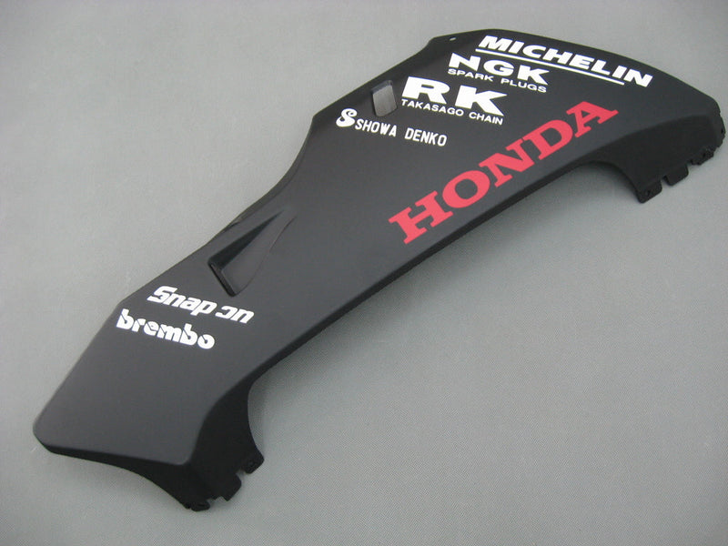 Owiewki 2005-2006 Honda CBR 600 RR Czarny Mat Valentino Rossi Racing Generic