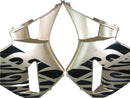 Fairings 2005-2006 Honda CBR 600 RR Gold & Black Tribal Tatoo Racing Generisk