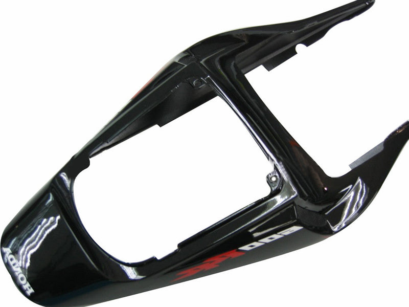 Carenagens 2005-2006 Honda CBR 600 RR Preto e Vermelho Flame CBR Genérico