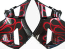 Fairings 2005-2006 Honda CBR 600 RR Black & Red Flame CBR Generic