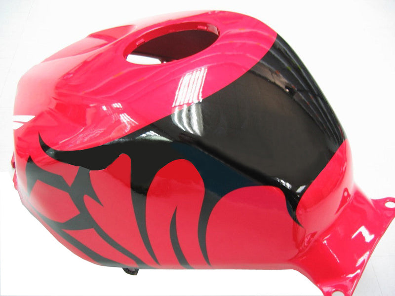 Carenagem 2005-2006 Honda CBR 600 RR Vermelho Branco Preto Tribal CBR Racin Generic