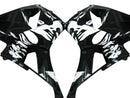 Fairings 2005-2006 Honda CBR 600 RR White & Black Tribal Racing Generic
