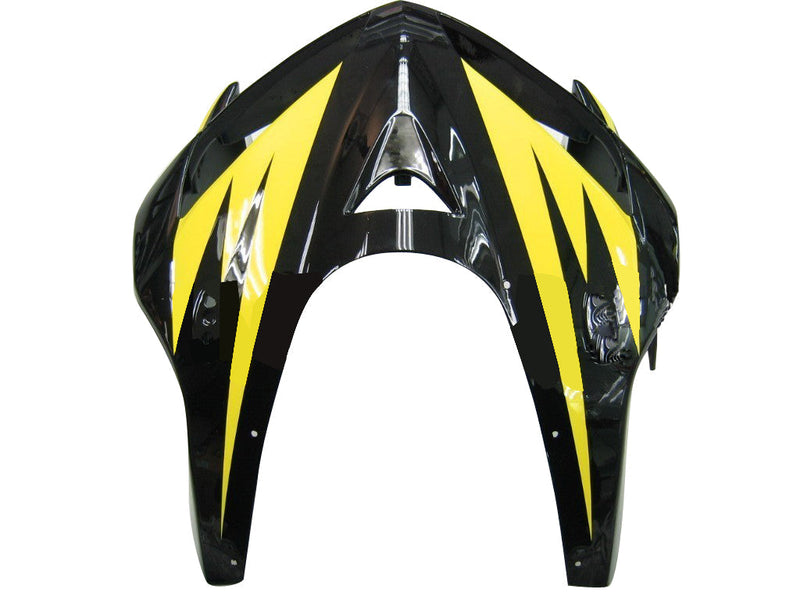 Carenagens 2005-2006 Honda CBR 600 RR Preto e Amarelo Tribal Genérico