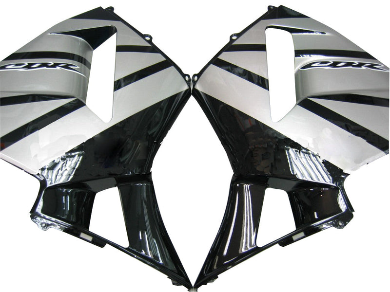 Fairings 2005-2006 Honda CBR 600 RR Black & Silver CBR Honda Generic