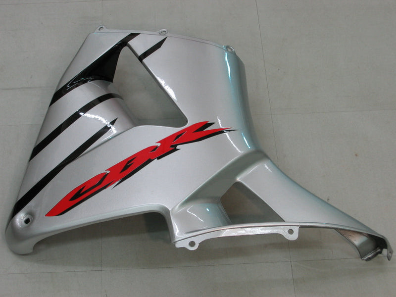 Carenados 2005-2006 Honda CBR 600 RR negro y plata CBR genérico