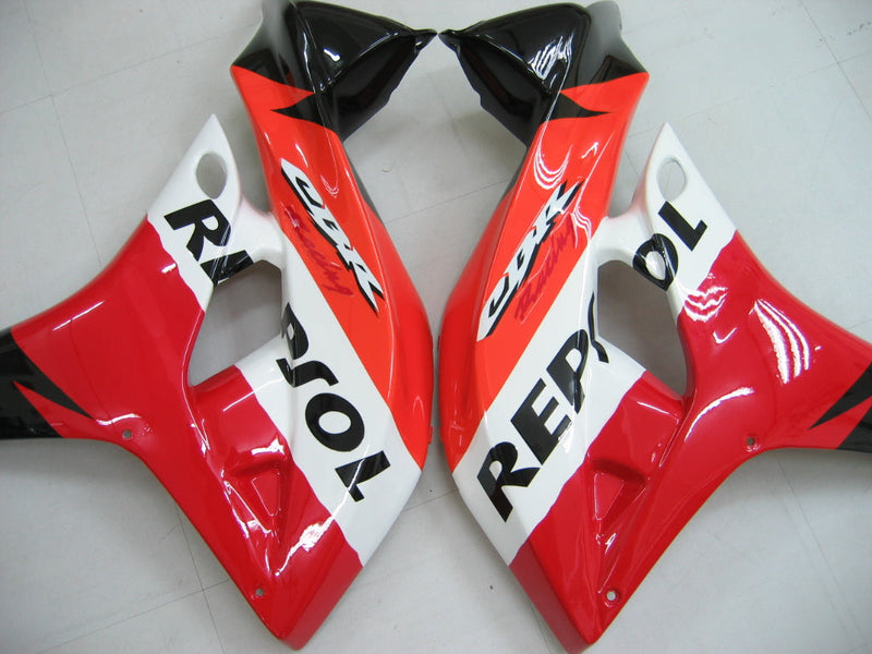 Fairings 2007-2008 Honda CBR 600 RR Svart & Orange Repsol Generic