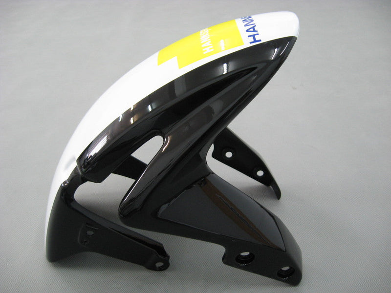 Carenagens 2007-2008 Honda CBR 600 RR branco e preto Hannspree genérico