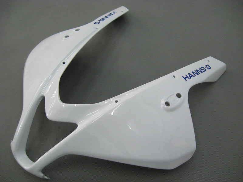 Carenagens 2007-2008 Honda CBR 600 RR branco e preto Hannspree genérico