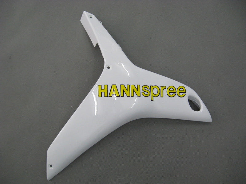 Carenagens 2007-2008 Honda CBR 600 RR branco e preto Hannspree genérico