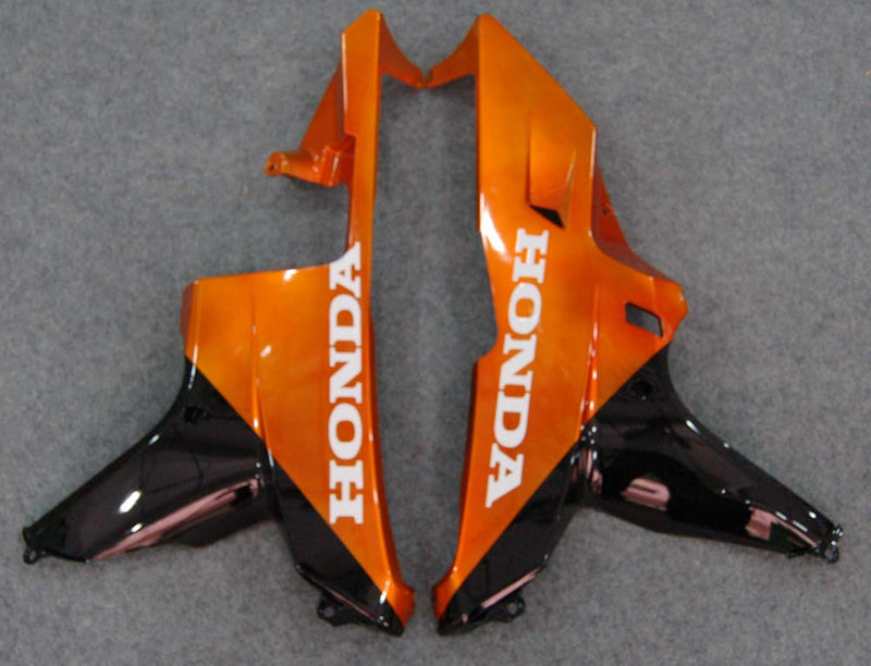 Verkleidungen 2007-2008 Honda CBR 600 RR Black &amp; Orange Flame Generic