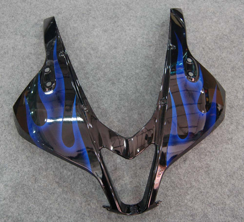 Carenados 2007-2008 Honda CBR 600 RR negro y azul llama genérico