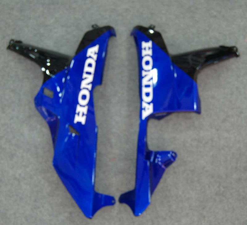 Fairings 2007-2008 Honda CBR 600 RR Black & Blue Flame Generic