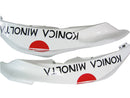Fairings 2007-2008 Honda CBR 600 RR Hvid & Rød Konica Racing Generisk