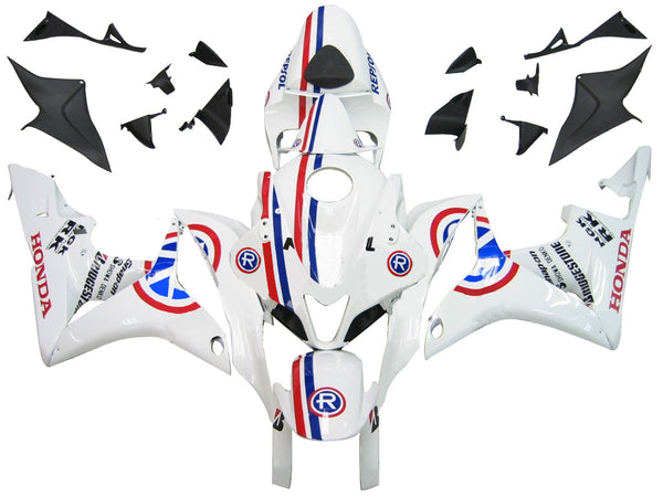 Owiewki 2007-2008 Honda CBR 600 RR White Repsol Racing Generic