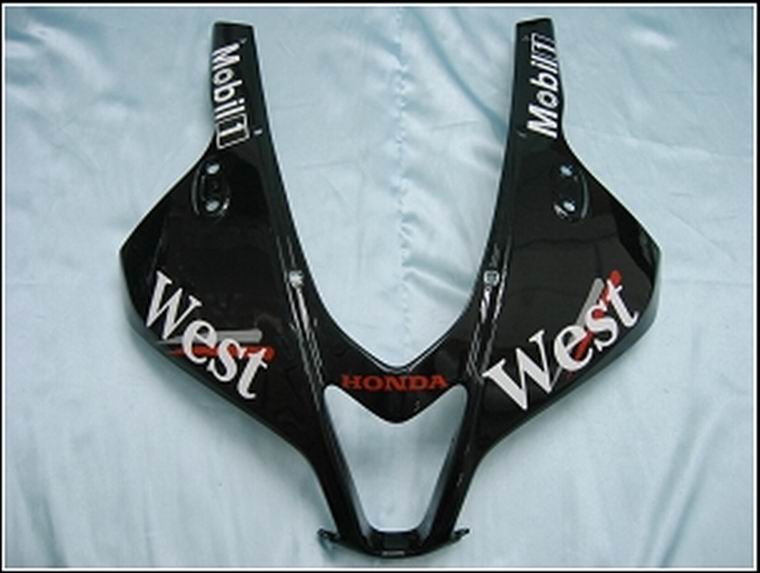 Owiewki 2007-2008 Honda CBR 600 RR Black West Racing Generic