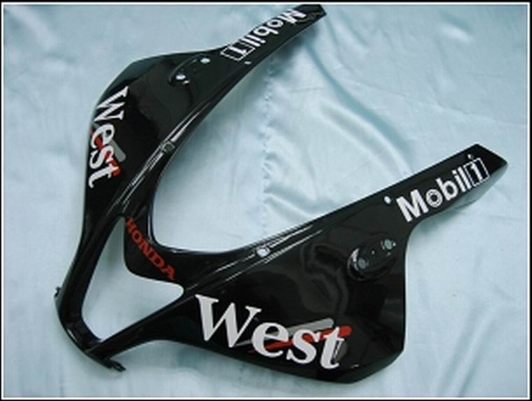 Kotelot 2007-2008 Honda CBR 600 RR Black West Racing Generic