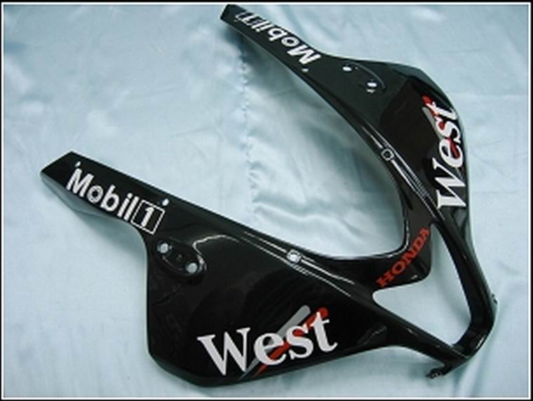 Kotelot 2007-2008 Honda CBR 600 RR Black West Generic