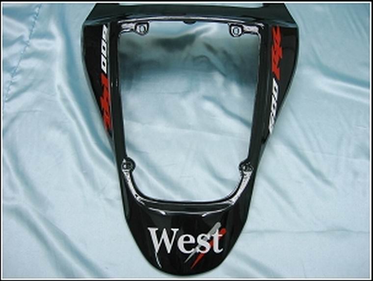 Owiewki 2007-2008 Honda CBR 600 RR Black West Racing Generic